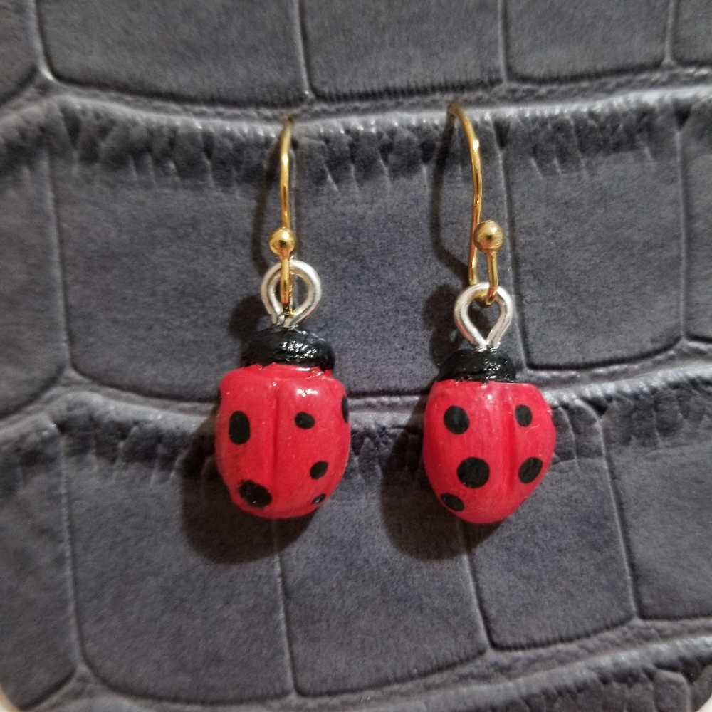 Ladybug Earrings